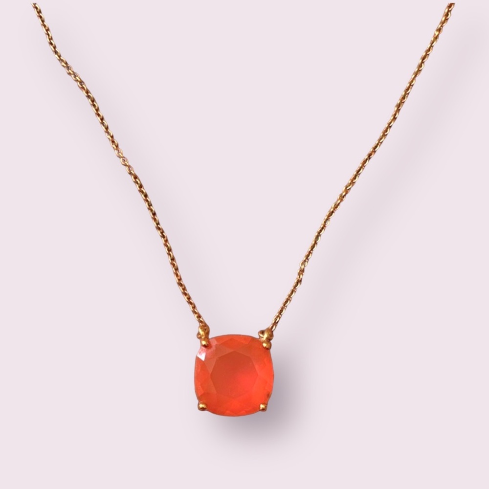 🎀Kate Spade Pink orb necklace🎀 - Picture 2 of 5